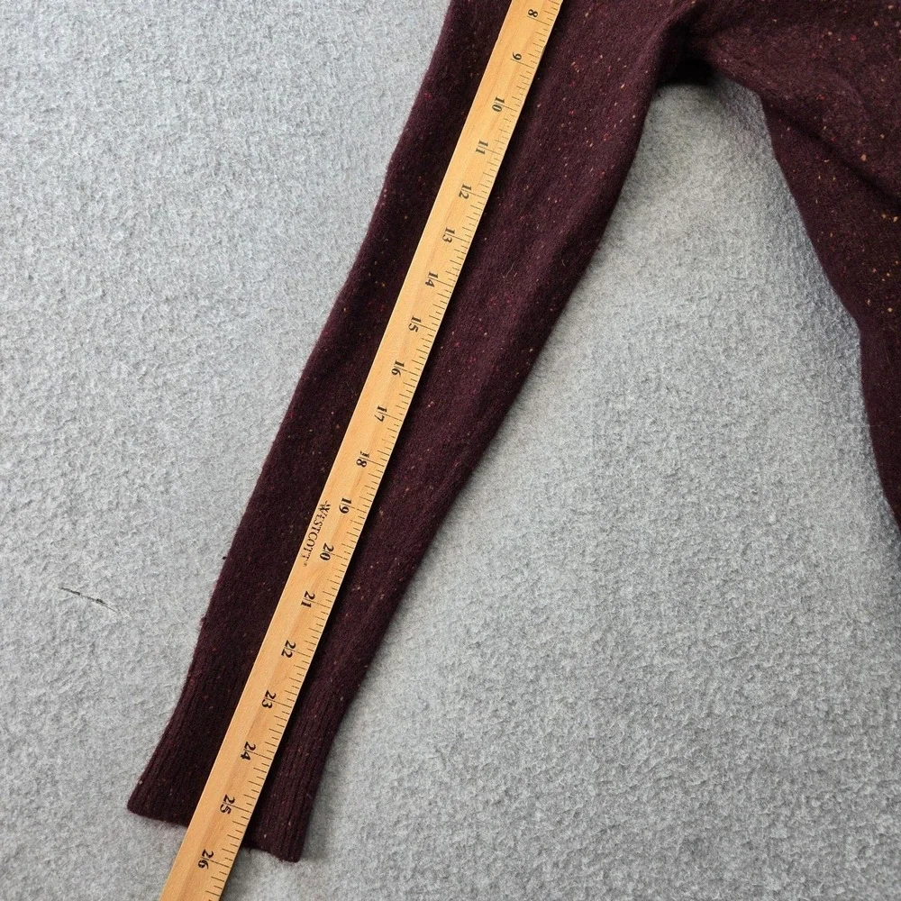 Bonobos Sweater Boys M Purple Cardigan Shawl Collar Pockets Wool Nylon